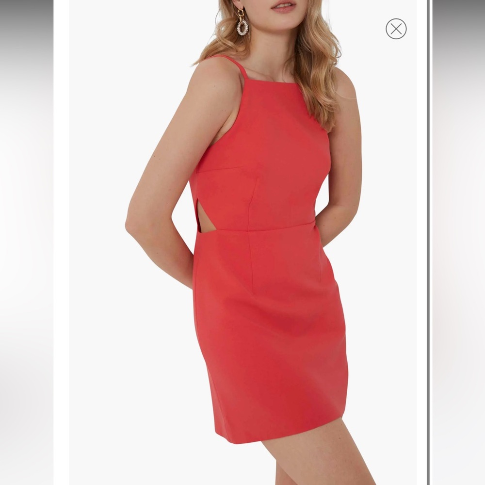 Whisper Side Cutout Sheath Dress